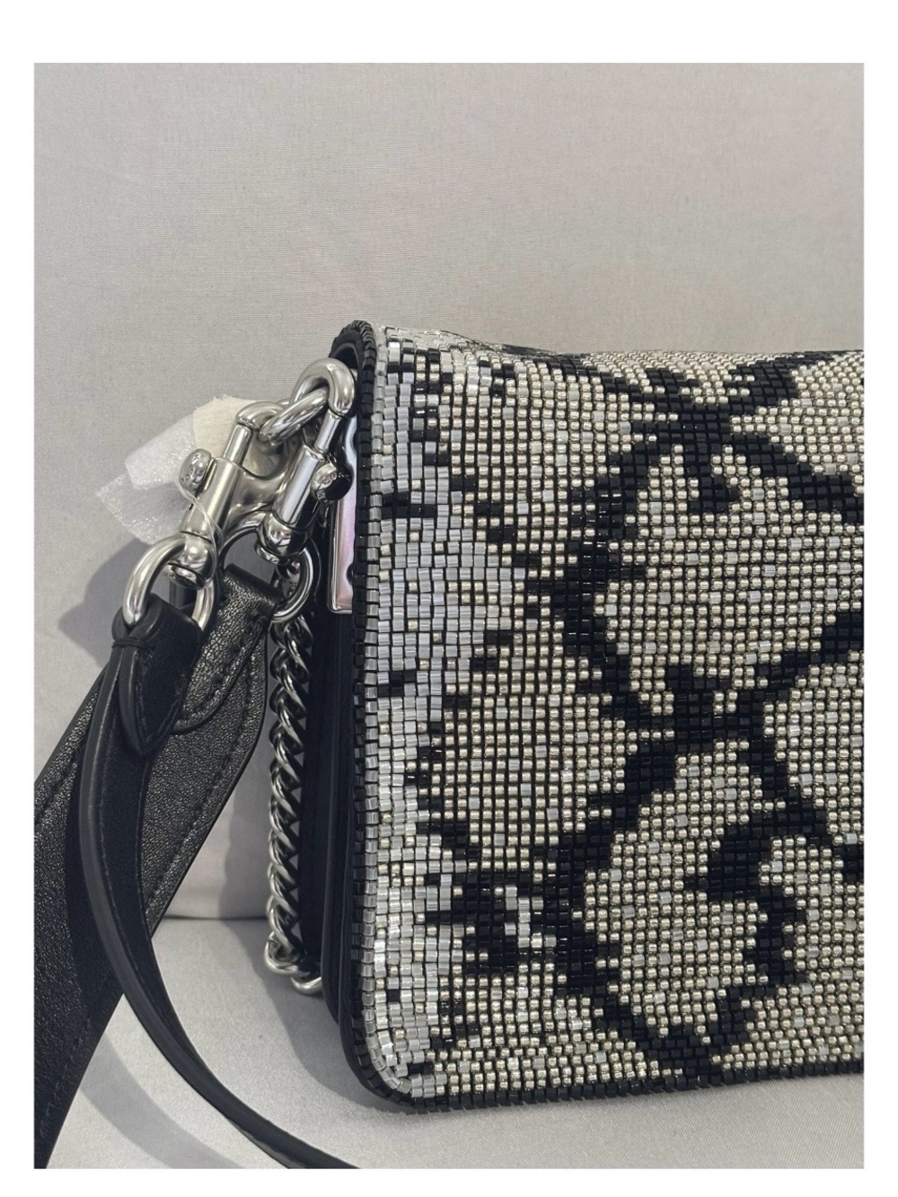 Coach Tabby Shoulder Bag in Beaded Snake Print - SOLD OUT - Picture 7 of 13